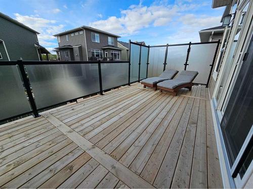 2205 Bayside Road Sw, Airdrie, AB - Outdoor With Deck Patio Veranda With Exterior