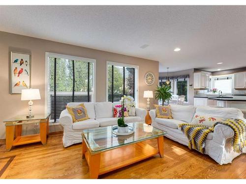 122 Douglasview Rise Se, Calgary, AB - Indoor Photo Showing Living Room