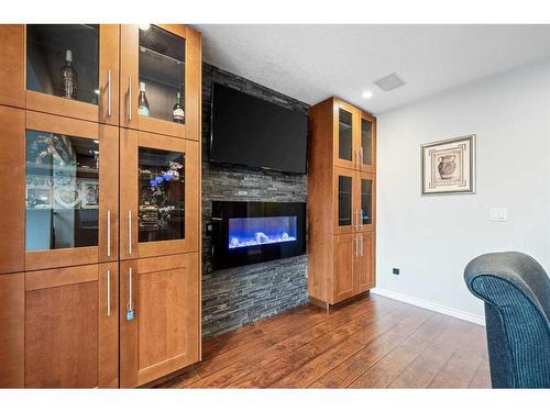 104 Bedford Circle Ne, Calgary, AB - Indoor With Fireplace