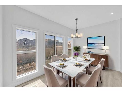 286 Homestead Terrace, Calgary, AB - Indoor Photo Showing Dining Room