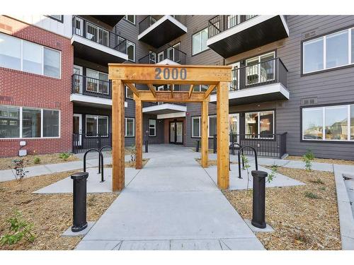 2203-395 Skyview Parkway Ne, Calgary, AB - Outdoor With Facade