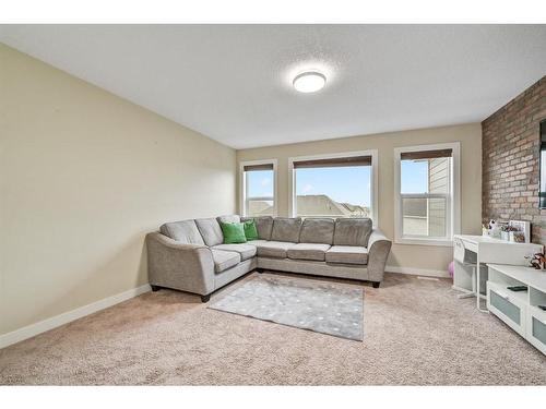 654 Marina Drive, Chestermere, AB - Indoor Photo Showing Living Room