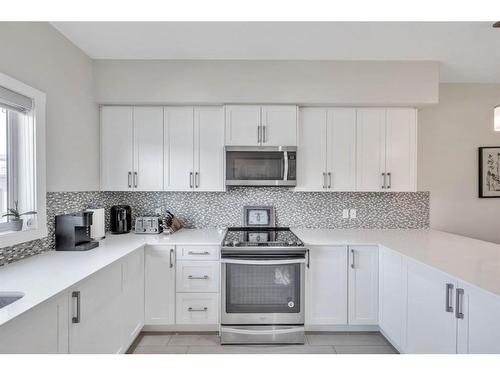 1684 Cornerstone Boulevard Ne, Calgary, AB - Indoor Photo Showing Kitchen With Upgraded Kitchen