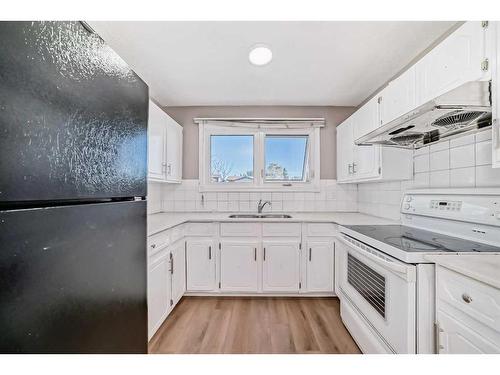 24 Whitaker Close Ne, Calgary, AB - Indoor Photo Showing Kitchen With Double Sink