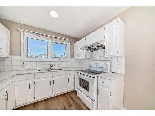 24 Whitaker Close Ne, Calgary, AB - Indoor Photo Showing Kitchen With Double Sink