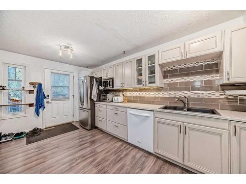 182 Falton Way Ne, Calgary, AB - Indoor Photo Showing Kitchen With Double Sink