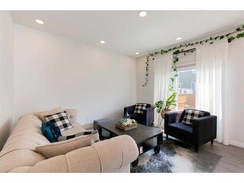 45 Savanna Alley Ne, Calgary, AB - Indoor Photo Showing Living Room