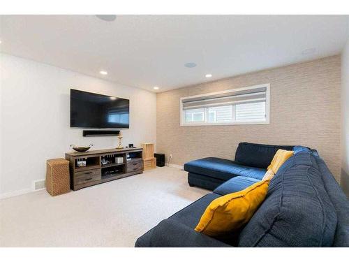 45 Savanna Alley Ne, Calgary, AB - Indoor Photo Showing Living Room