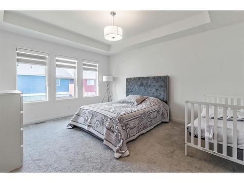 53 Copperhead Road Se, Calgary, AB - Indoor Photo Showing Bedroom