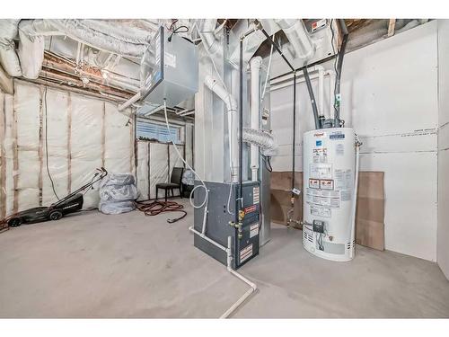 208 Homestead Drive Ne, Calgary, AB - Indoor Photo Showing Basement