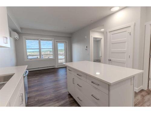 311-125 Wolf Hollow Crescent Se, Calgary, AB - Indoor Photo Showing Kitchen With Double Sink