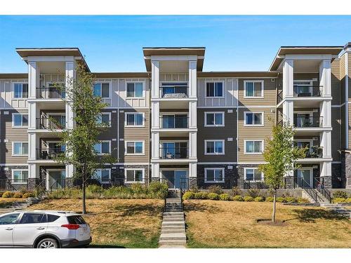 1106-450 Sage Valley Drive Nw, Calgary, AB - Outdoor With Balcony With Facade