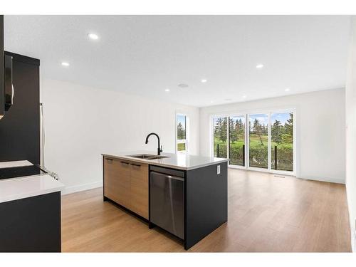 476 West Chestermere Drive, Chestermere, AB - Indoor Photo Showing Kitchen With Double Sink