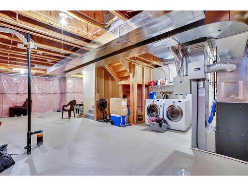 61 Redstone Villas Ne, Calgary, AB - Indoor Photo Showing Basement