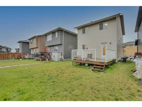 61 Redstone Villas Ne, Calgary, AB - Outdoor With Deck Patio Veranda With Backyard With Exterior