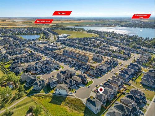 109 Kinniburgh Cove, Chestermere, AB - Outdoor With View