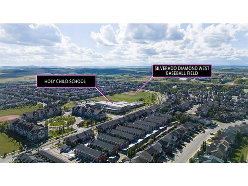 214 Silverado Skies Common Sw, Calgary, AB - Outdoor With View