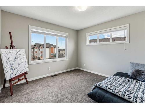 72 Copperstone Common Se, Calgary, AB - Indoor Photo Showing Bedroom