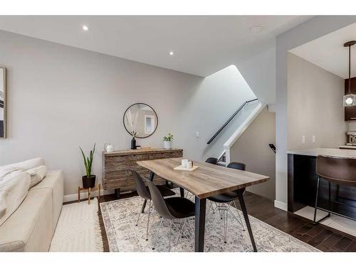 2-2426 24A Street Sw, Calgary, AB - Indoor Photo Showing Dining Room