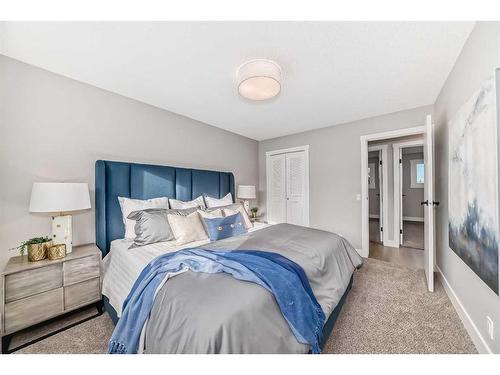 352 Queensland Drive Se, Calgary, AB - Indoor Photo Showing Bedroom