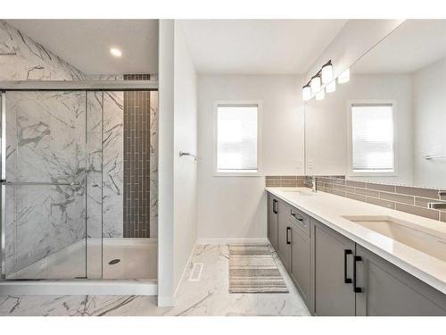 93 Setonstone Green Se, Calgary, AB - Indoor Photo Showing Bathroom