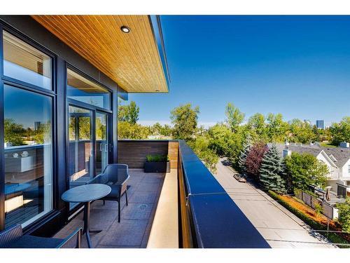 411-3375 15 Street Sw, Calgary, AB - Outdoor With Deck Patio Veranda With Exterior