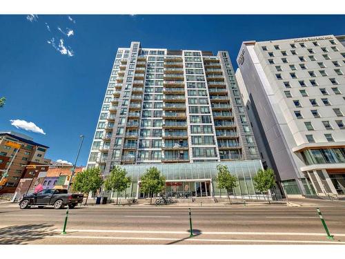 1507-450 8 Avenue Se, Calgary, AB - Outdoor With Facade