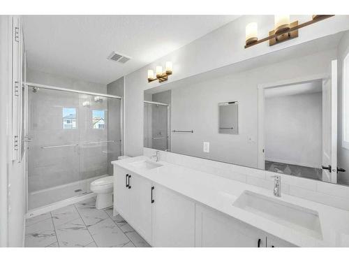 35 Homestead Passage, Calgary, AB - Indoor Photo Showing Bathroom