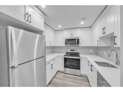 35 Homestead Passage, Calgary, AB - Indoor Photo Showing Kitchen With Stainless Steel Kitchen With Upgraded Kitchen