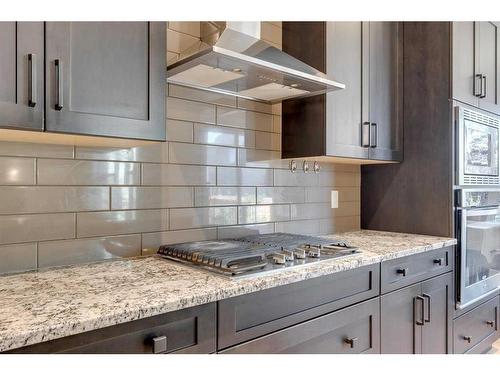 202 Auburn Sound Manor Se, Calgary, AB - Indoor Photo Showing Kitchen With Upgraded Kitchen