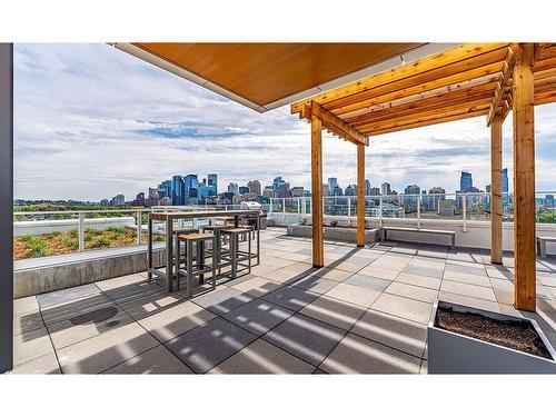 807-1107 Gladstone Road Nw, Calgary, AB - Outdoor With Deck Patio Veranda With View With Exterior