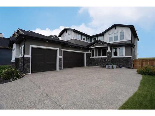 39 Prairie Smoke Rise, Rural Rocky View County, AB - Outdoor With Facade