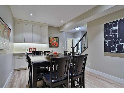 39 Prairie Smoke Rise, Rural Rocky View County, AB - Indoor Photo Showing Dining Room