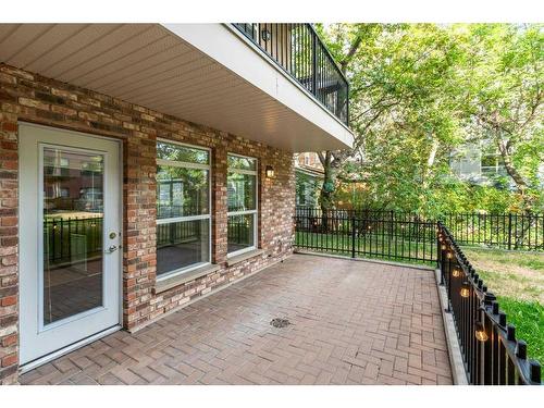 101-323 18 Avenue Sw, Calgary, AB - Outdoor With Deck Patio Veranda With Exterior