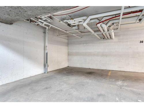 101-323 18 Avenue Sw, Calgary, AB - Indoor Photo Showing Garage