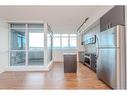 710-550 Riverfront Avenue Se, Calgary, AB  - Indoor Photo Showing Kitchen With Stainless Steel Kitchen 