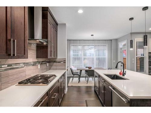 85 Legacy Manor Se, Calgary, AB - Indoor Photo Showing Kitchen With Upgraded Kitchen