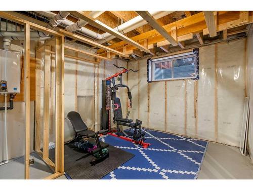 85 Legacy Manor Se, Calgary, AB - Indoor Photo Showing Basement