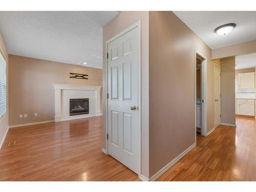 714 Martindale Boulevard Ne, Calgary, AB - Indoor With Fireplace