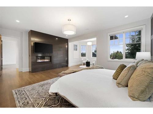 1416 21A Street Nw, Calgary, AB - Indoor Photo Showing Bedroom