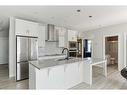 221-400 Auburn Meadows Common Se, Calgary, AB  - Indoor Photo Showing Kitchen With Stainless Steel Kitchen With Upgraded Kitchen 