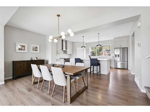 246 Sage Meadows Green Nw, Calgary, AB - Indoor Photo Showing Dining Room