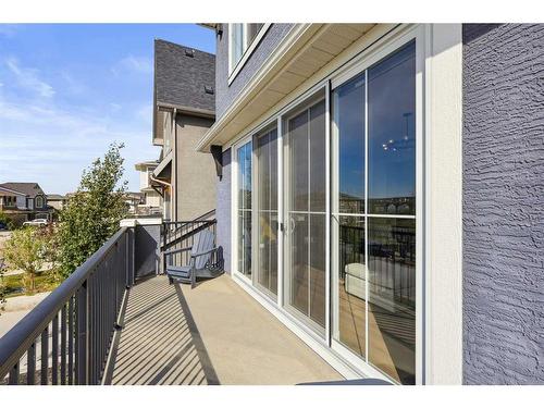 246 Sage Meadows Green Nw, Calgary, AB - Outdoor With Balcony With Exterior