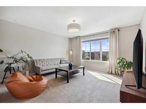 246 Sage Meadows Green Nw, Calgary, AB - Indoor Photo Showing Living Room