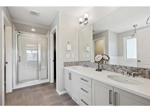 246 Sage Meadows Green Nw, Calgary, AB - Indoor Photo Showing Bathroom