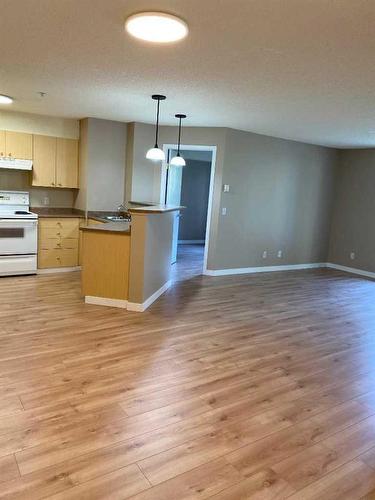 8119-304 Mackenzie Way Sw, Airdrie, AB - Indoor Photo Showing Kitchen