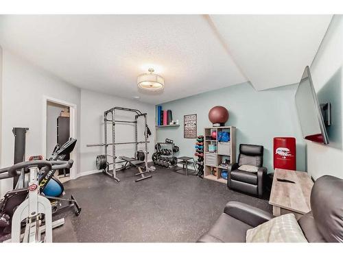 572 Chinook Gate Square Sw, Airdrie, AB - Indoor Photo Showing Gym Room