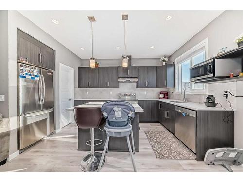 1633 Cornerstone Boulevard Ne, Calgary, AB - Indoor Photo Showing Kitchen With Upgraded Kitchen