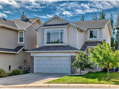 273 New Brighton Lane Se, Calgary, AB - Outdoor With Facade