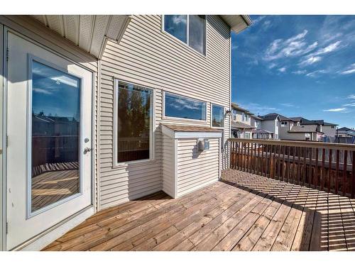 273 New Brighton Lane Se, Calgary, AB - Outdoor With Deck Patio Veranda With Exterior